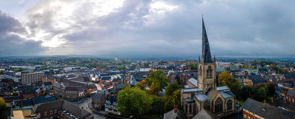 skyline of Derbyshire, representing an area FHP Accounting services